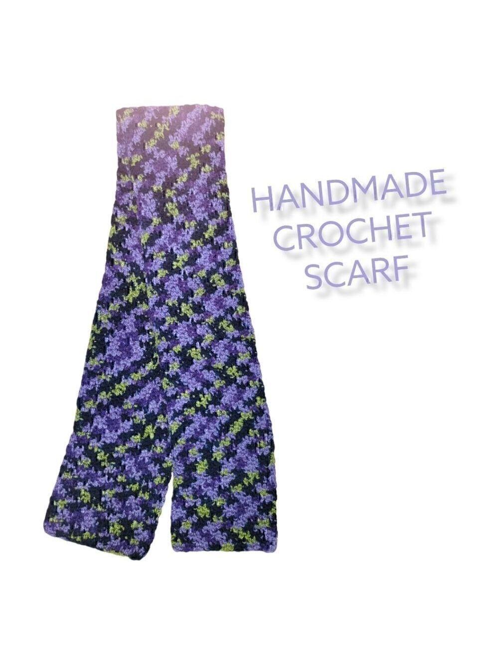 Crochet Scarf Hand Crafted #SCA4